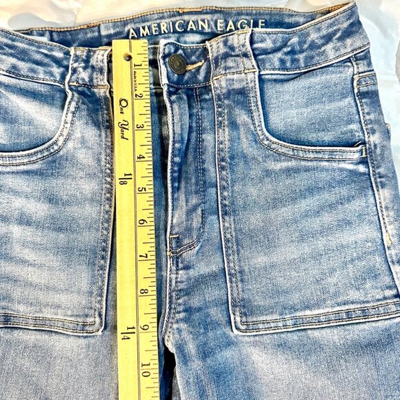 American Eagle Jeans Boot Cut Size 2 Regular Inseam 29 inches - Picture 5 of 11